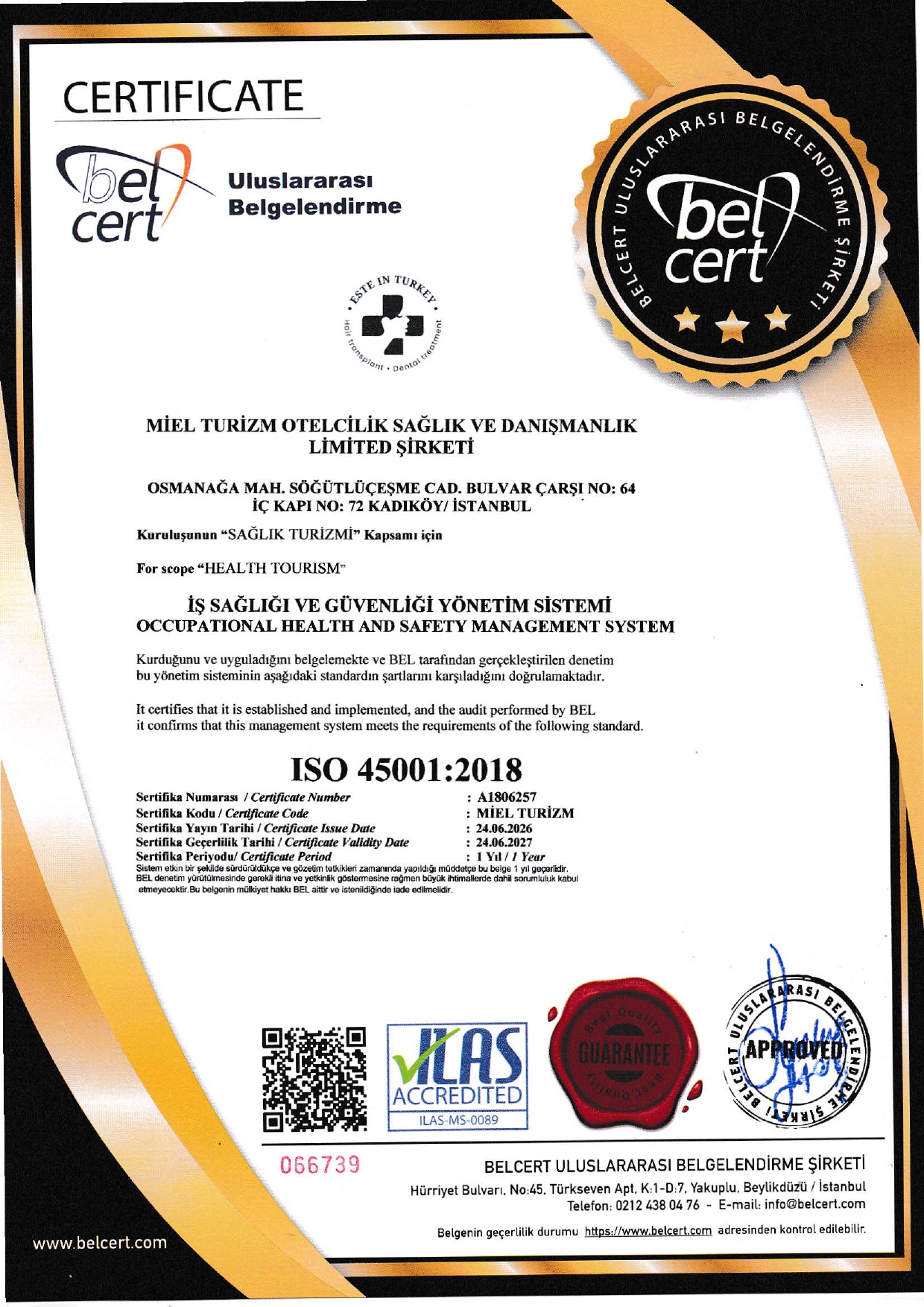 Certificate 2