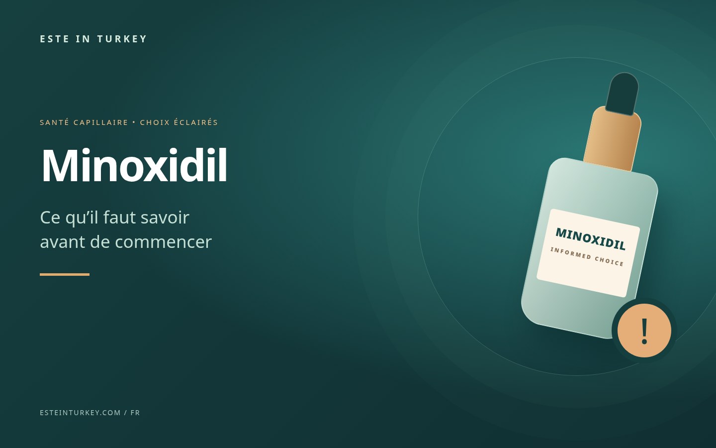 Tout ce qu’il faut savoir sur le minoxidil